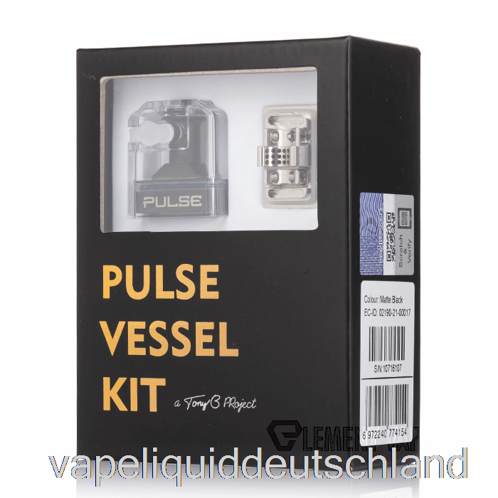 Vandy Vape Pulse AIO Gefäß-Kit Edelstahl Vape Deutschland